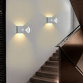 Square LED Motion Sensor Wall Sconce