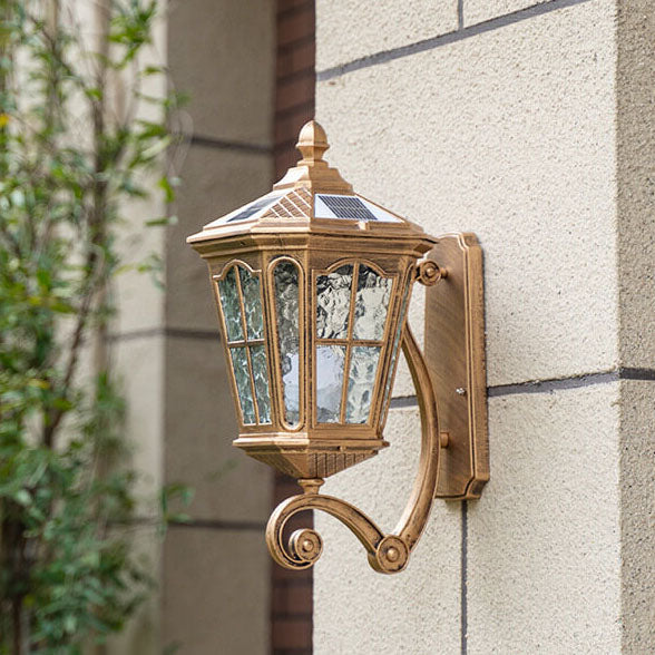 Premium European Waterproof Solar Outdoor Lantern