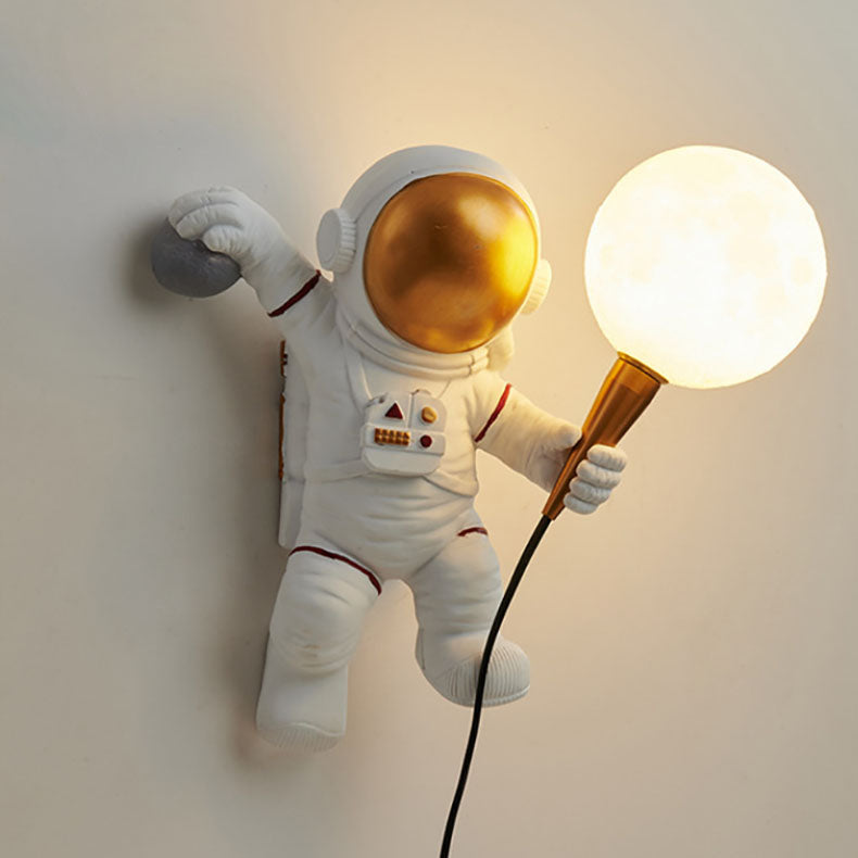 Creative Astronaut Wall Sconce