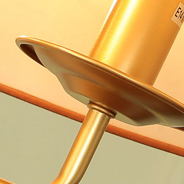 Classic European 4-Light Iron Pendant Lamp