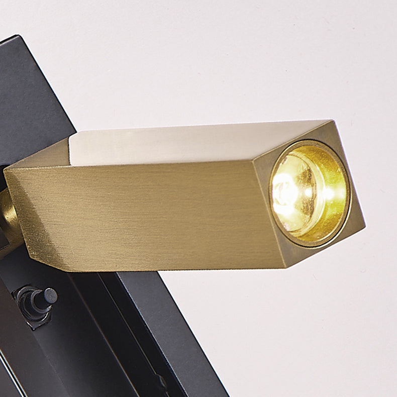Contemporary Rectangular Aluminum LED Wall Sconce