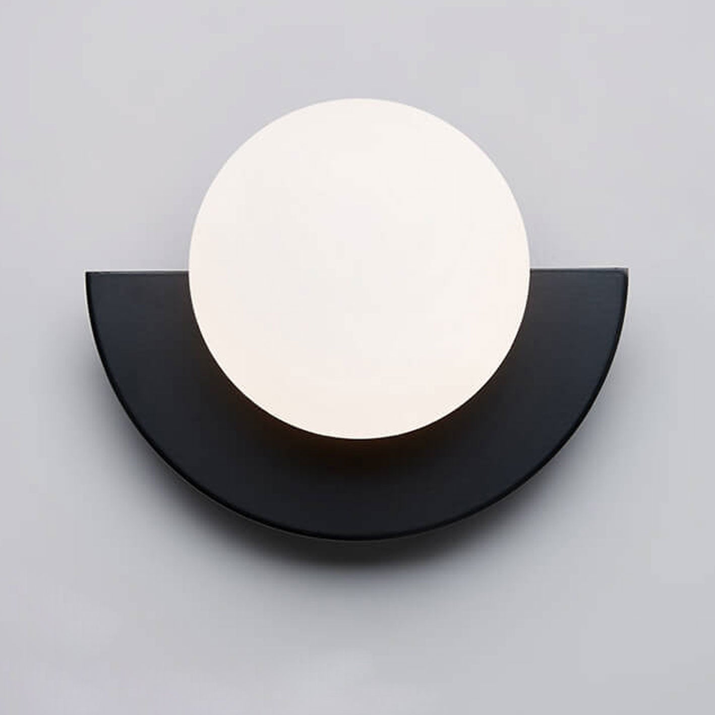 Colorful Glass Spherical Wall Sconce