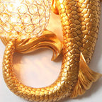 Mermaid Resin Crystal Wall Sconce