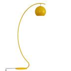 Premium Nordic Minimalist Curved Dome Floor Lamp - 1 Light