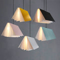 Premium Metal and PVC Book Shade Pendant Light