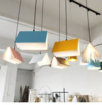 Premium Metal and PVC Book Shade Pendant Light