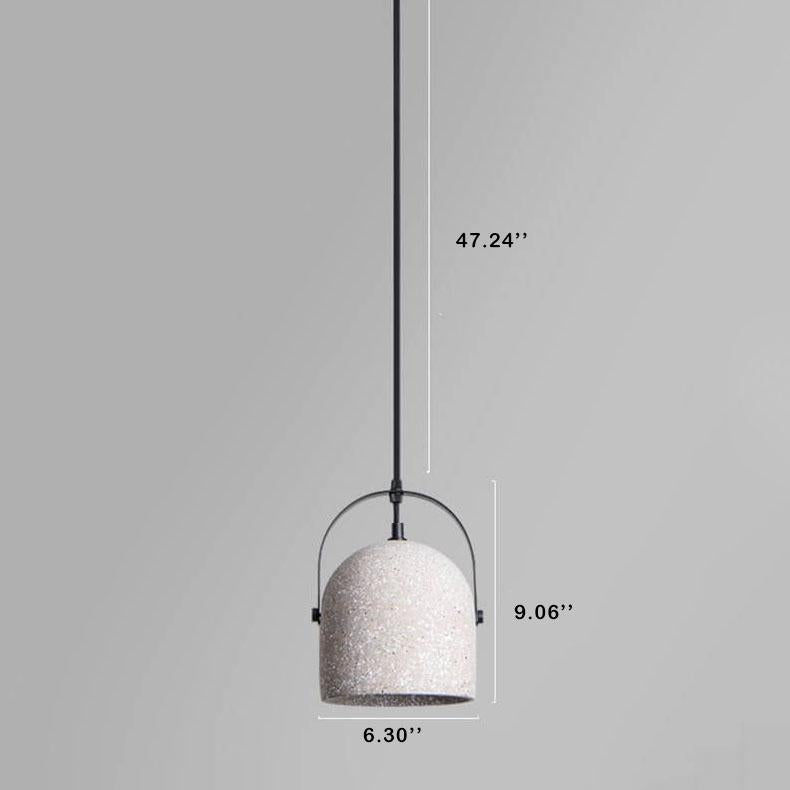 Nordic Cement Cylinder Pendant Light