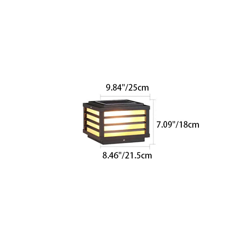 Solar LED Garden Post Light