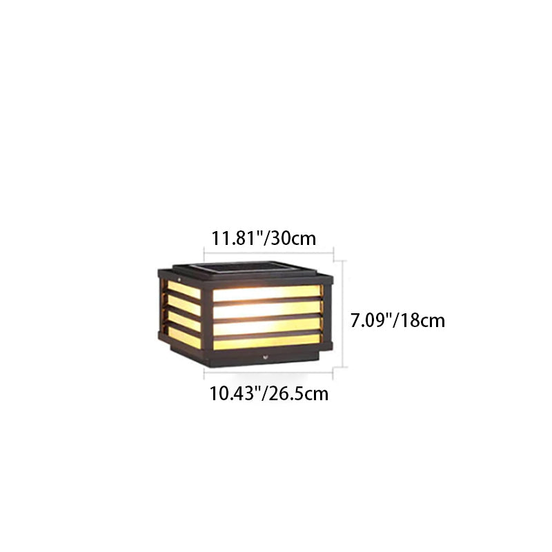 Solar LED Garden Post Light