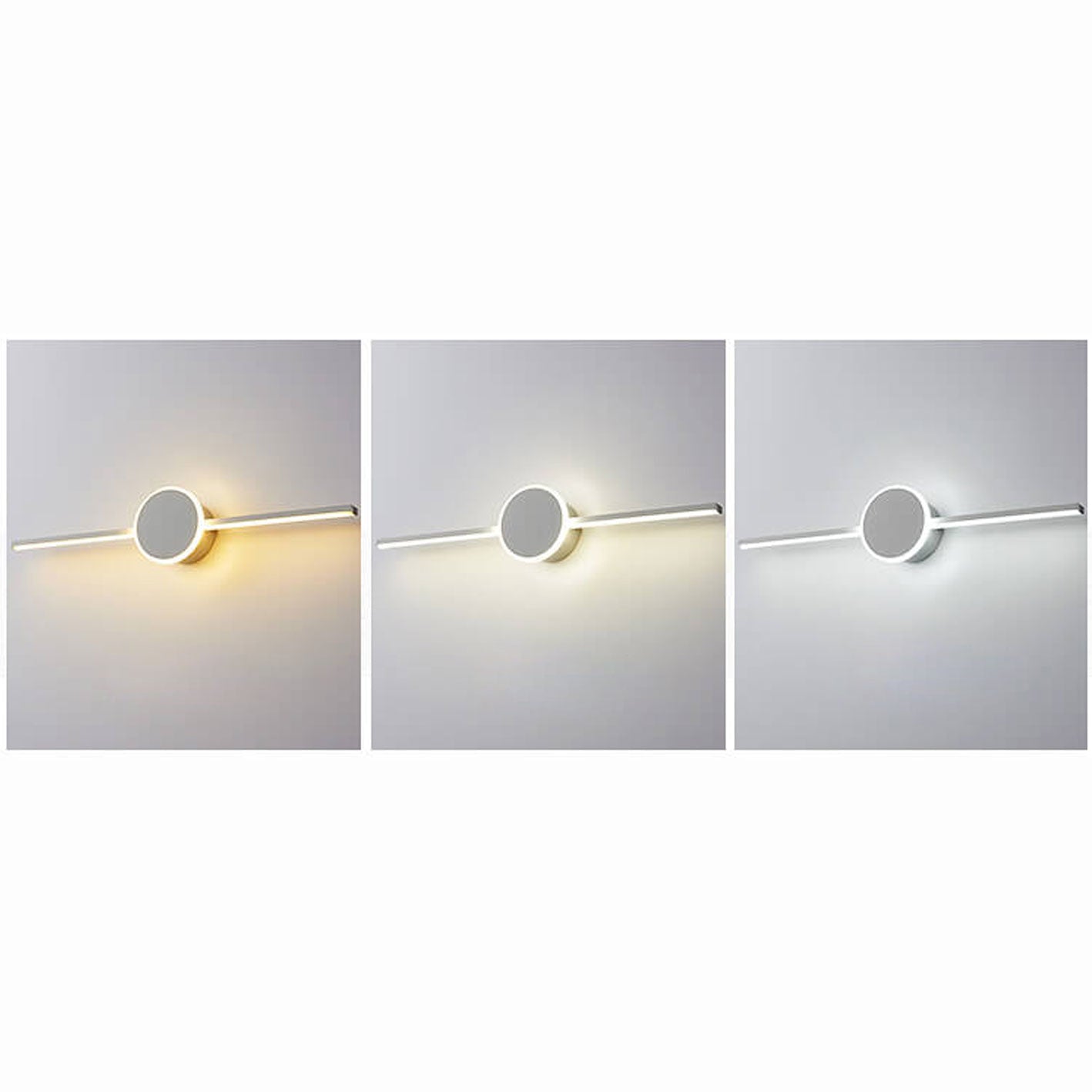Nordic Long Disc LED Vanity Light