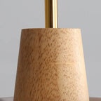 Nordic Minimalist Macaron Wood and Cement Pendant Light