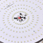 Premium Round Solar LED Flush Mount Light with Remote