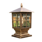 Premium Waterproof European Outdoor Column Lantern