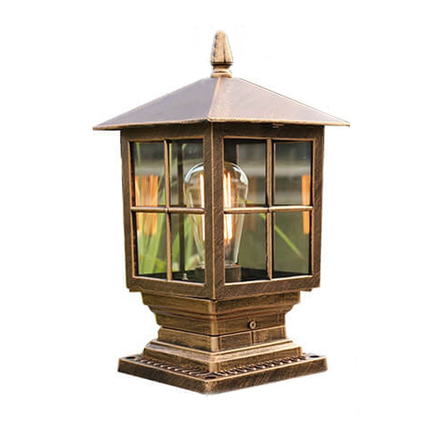 Premium Waterproof European Outdoor Column Lantern