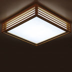 Wood Square LED Tatami Ceiling Light