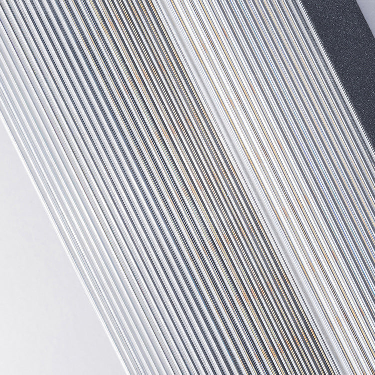 Premium Waterproof Striped Rectangle Wall Sconce Lamp