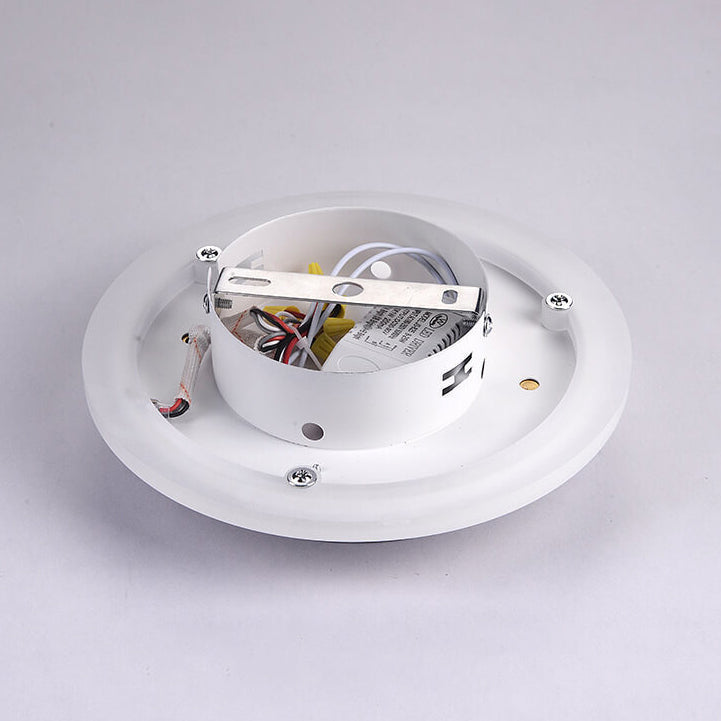 Nordic Acrylic LED Flush Mount Ceiling Light - Square & Circle Design