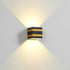 Premium Outdoor Waterproof LED Square Aluminum Wall Sconce
