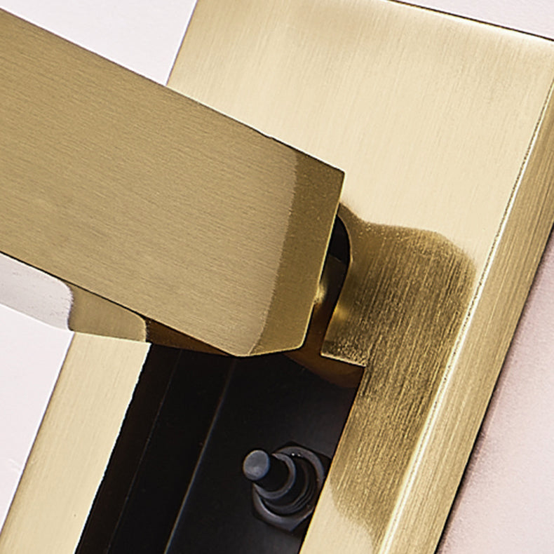 Contemporary Rectangular Aluminum LED Wall Sconce