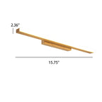 Nordic Log Strip LED Vanity Sconce