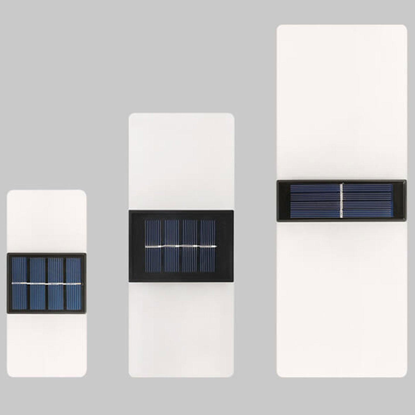 Premium Waterproof Acrylic LED Solar Wall Sconce