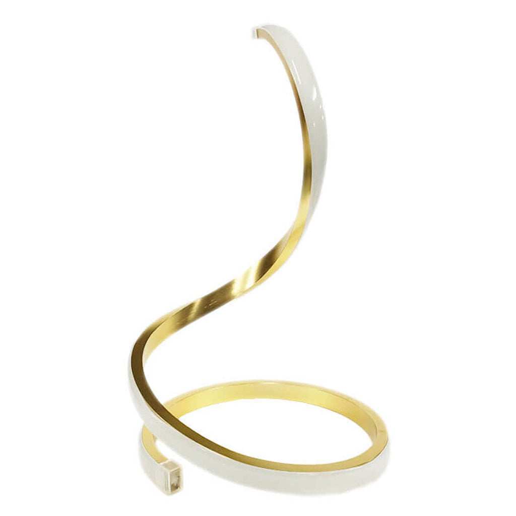 Contemporary Snake-Shaped LED Touch Dimming Table Lamp