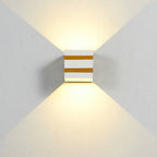 Premium Outdoor Waterproof LED Square Aluminum Wall Sconce