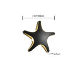 Modern Aluminum Starfish LED Waterproof Wall Sconce