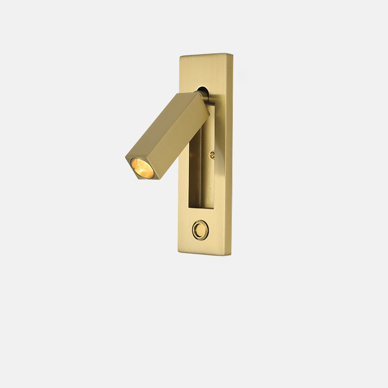 Contemporary Rectangular Aluminum LED Wall Sconce