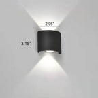 Premium Waterproof LED Outdoor Arc Wall Sconce