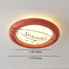 Premium Basketball LED Flush Mount Ceiling Light