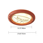 Premium Basketball LED Flush Mount Ceiling Light