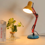 Memphis Iron Half Circle Table Lamp