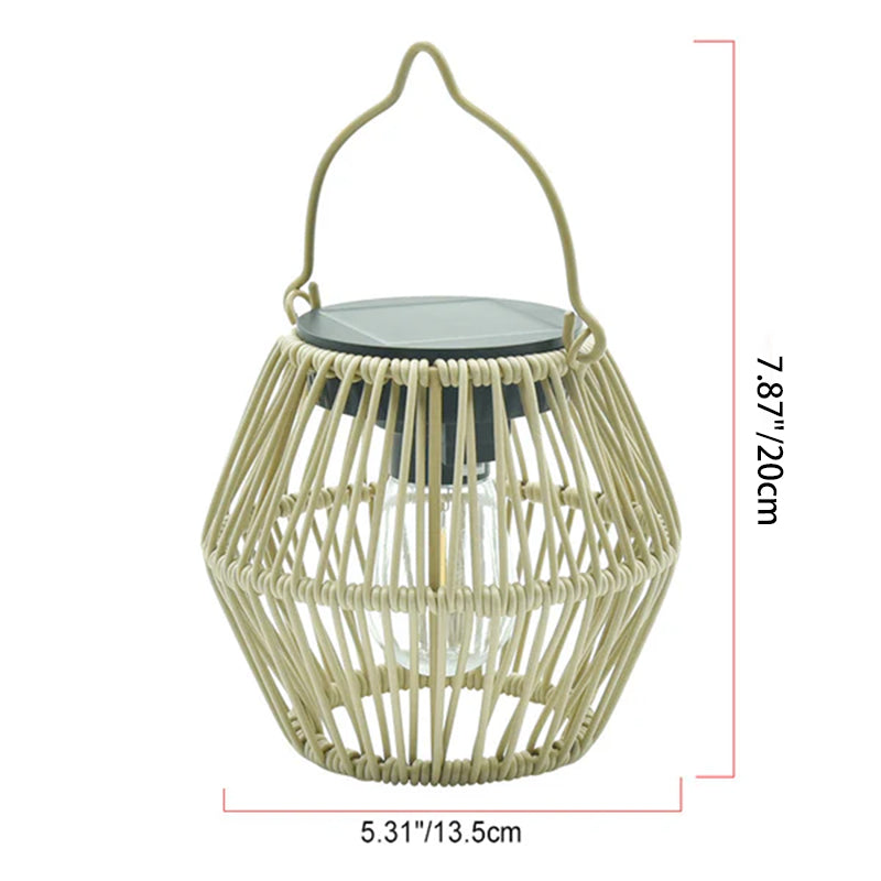 Premium Solar Waterproof Oval LED Lantern