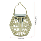 Premium Solar Waterproof Oval LED Lantern