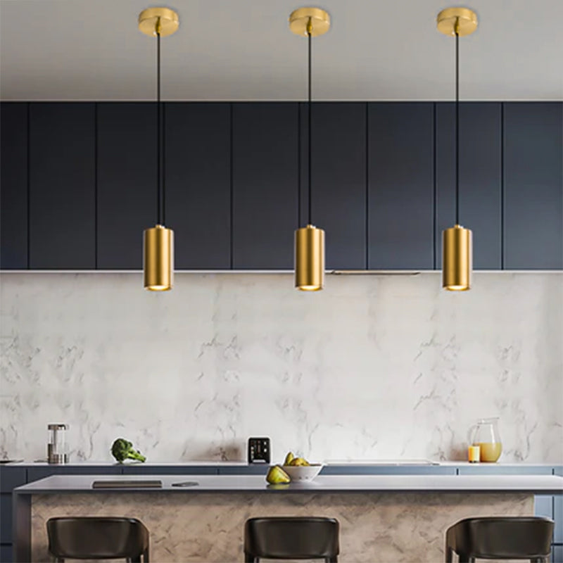 Minimalist Iron Mini Pendant Light - Nordic Design, 1-Light
