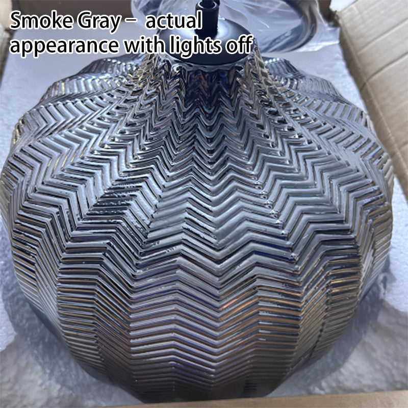 Nordic Wavy Glass Pendant Lamp