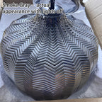 Nordic Wavy Glass Pendant Lamp