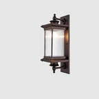 Premium Retro Rectangular Waterproof Outdoor Wall Sconce