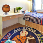 Kids' Sports Ball Table Lamp - 1-Light Design
