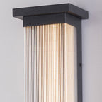 Premium Waterproof Striped Rectangle Wall Sconce Lamp