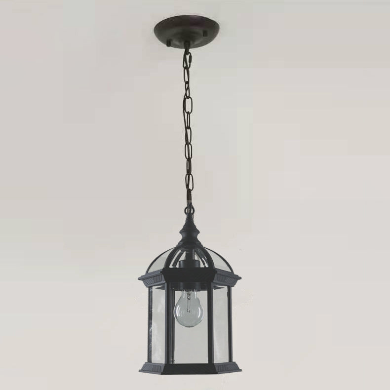 Premium Minimalist Hexagonal Aluminum and Glass Outdoor