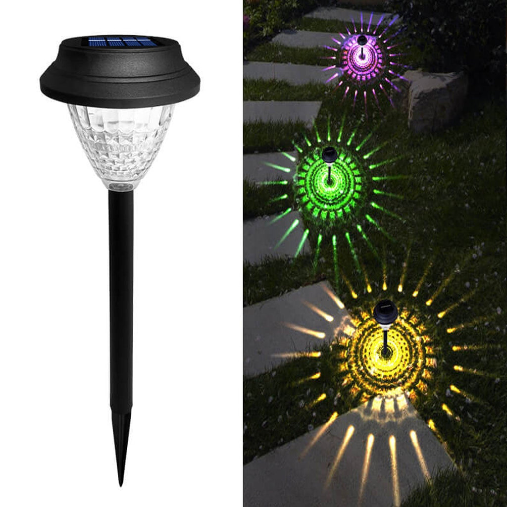 Premium Solar Waterproof LED Garden Light with Circular