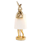 Premium Nordic Rabbit Resin Table Lamp - 1 Light