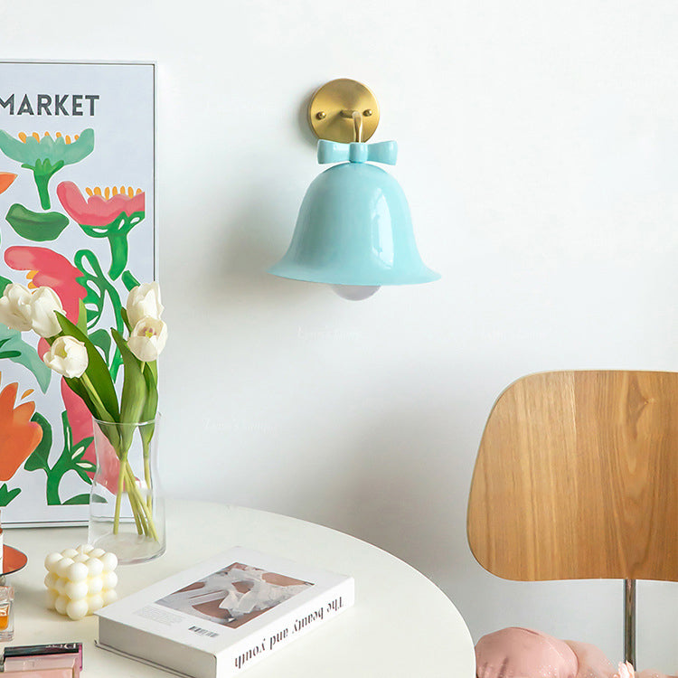French Bell Butterfly Wall Sconce