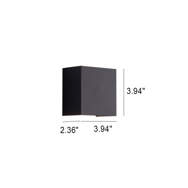 Waterproof Square LED Wall Sconce