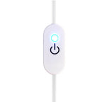 Contemporary Snake-Shaped LED Touch Dimming Table Lamp