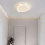 Minimalist Pebble Acrylic LED Flush Mount Ceiling Light for Bedroom