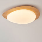 Scandinavian Pebble LED Flush Mount Ceiling Light for Bedroom