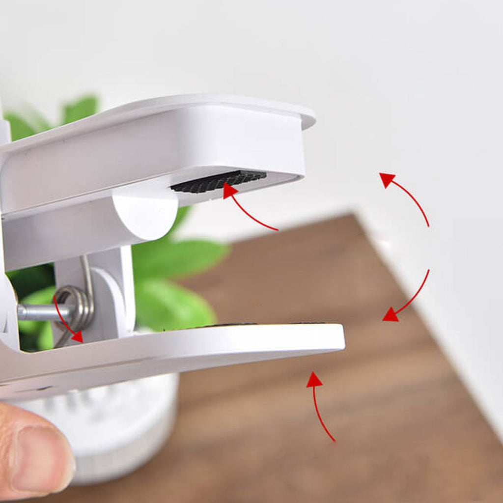 Nordic Bird Clip LED Night Light - USB Rechargeable Table Lamp